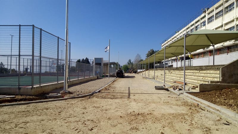 אדריכלות וקונסטרוקציה - מגרשי ספורט