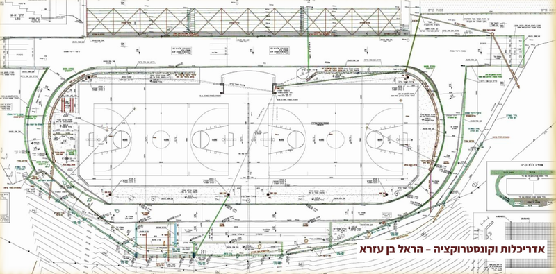 אדריכלות וקונסטרוקציה - מגרשי ספורט