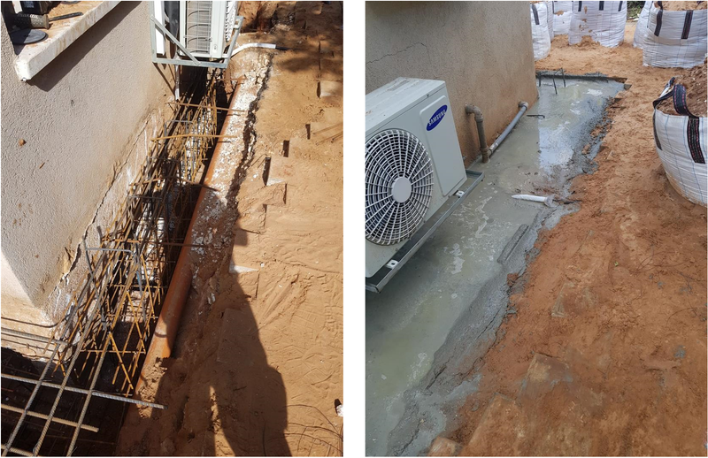 חיזוק יסודות מבנה מגורים