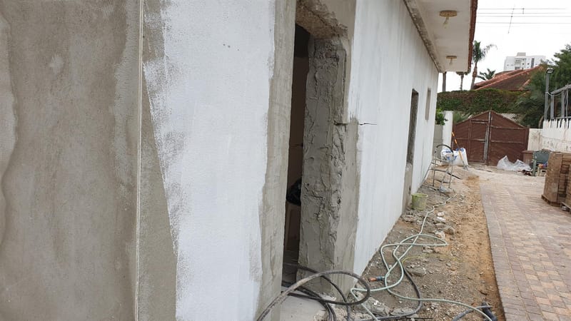 טיפול ביסודות - מבנה פרטי סדוק