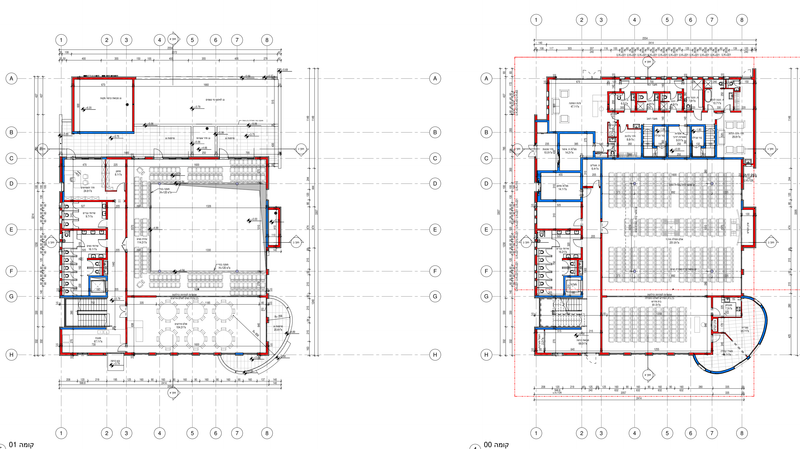 קונסטרוקציה לבית כנסת - במתחם בית בפארק באור יהודה