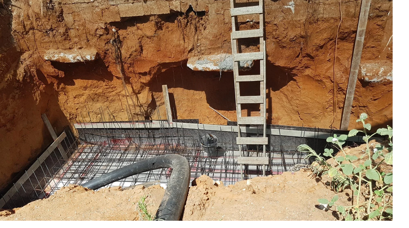 חיזוק יסודות וייצוב מבנה מקווה טהרה - בגני תקווה