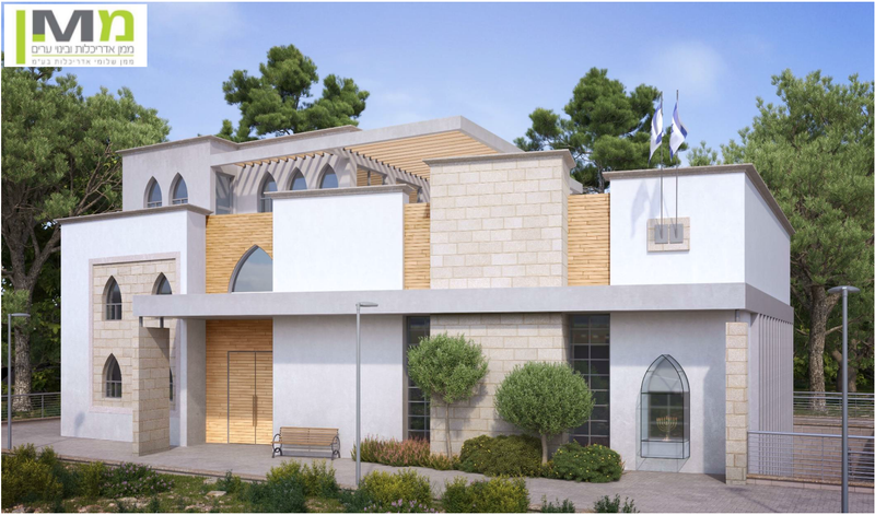 קונסטרוקציה לבית כנסת - נווה פרדסים - פרדס חנה