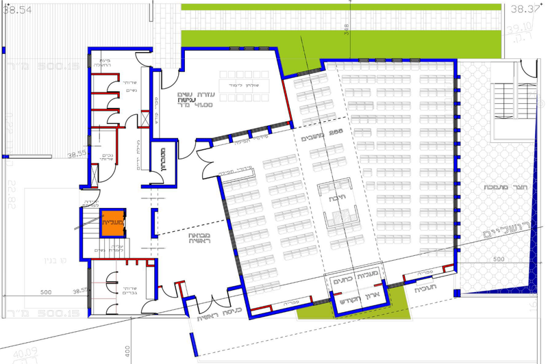 קונסטרוקציה לבית כנסת - נווה פרדסים - פרדס חנה