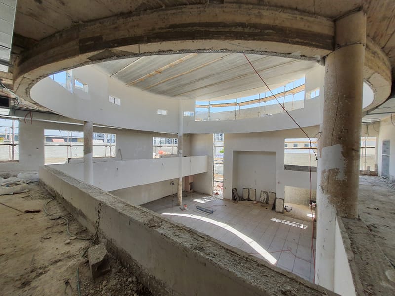 קונסטרוקציה לבית כנסת - במתחם בית בפארק באור יהודה