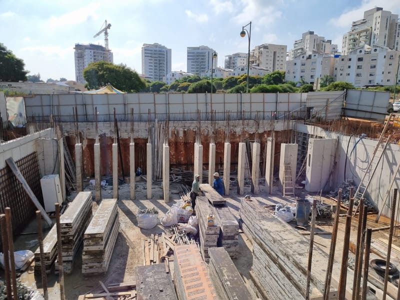 קונסטרוקציה לבית כנסת - נווה פרדסים - פרדס חנה