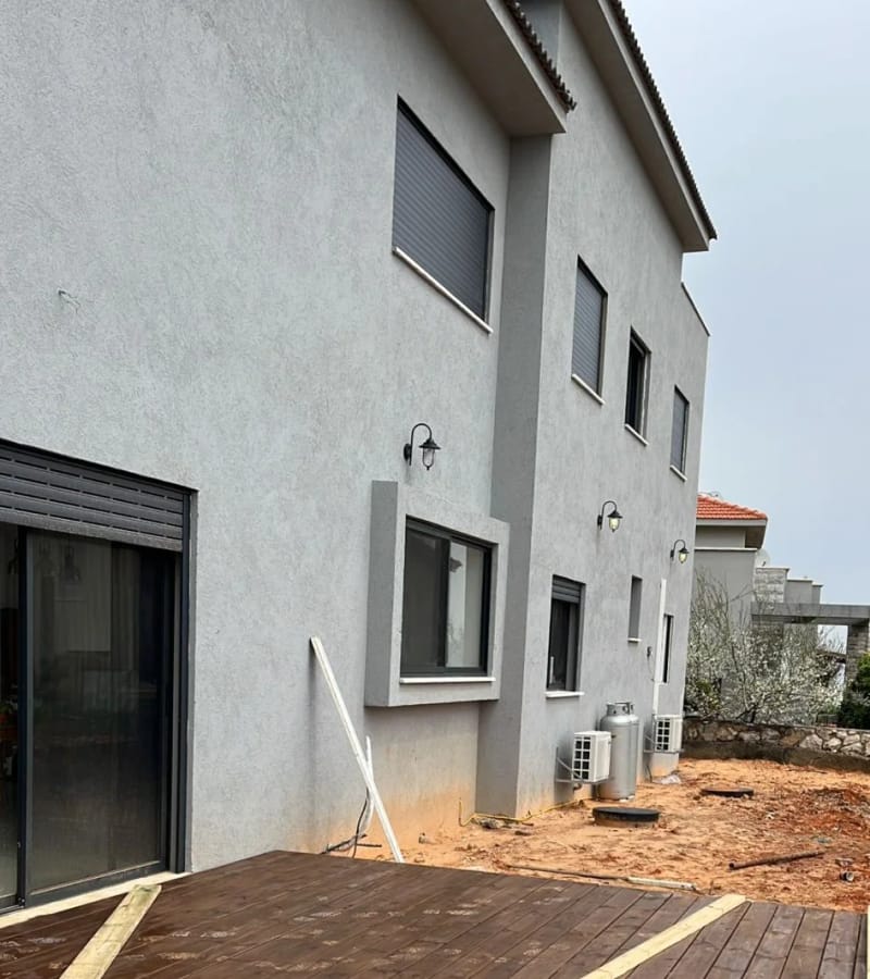 תכנון קונסטרוקציה ביישוב שקד