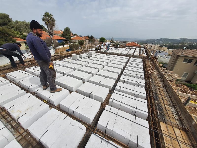 תכנון קונסטרוקציה ביישוב שקד