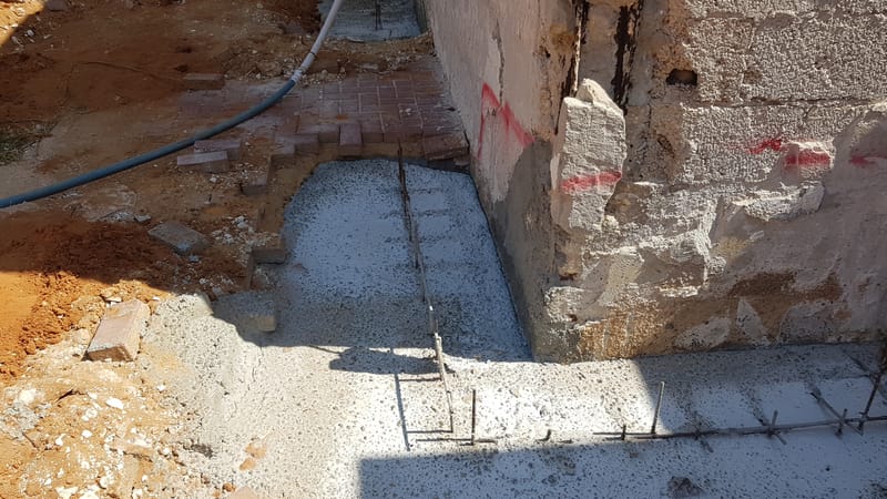 חיזוק יסודות וייצוב מבנה מקווה טהרה - בגני תקווה