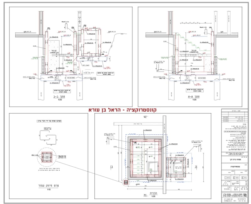 חיזוק יסודות ותוספת במקווה בית דגן