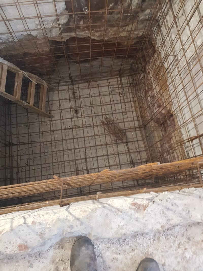 חיזוק יסודות ותוספת במקווה בית דגן