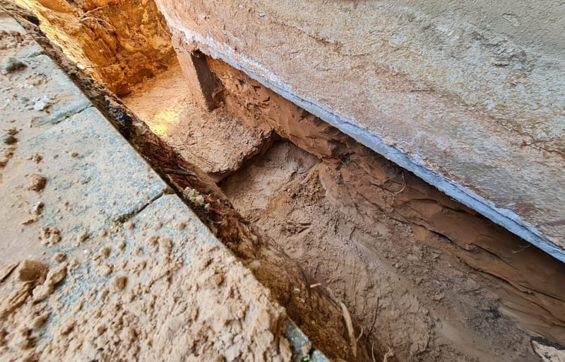 חיזוק יסודות מבנה מגורים