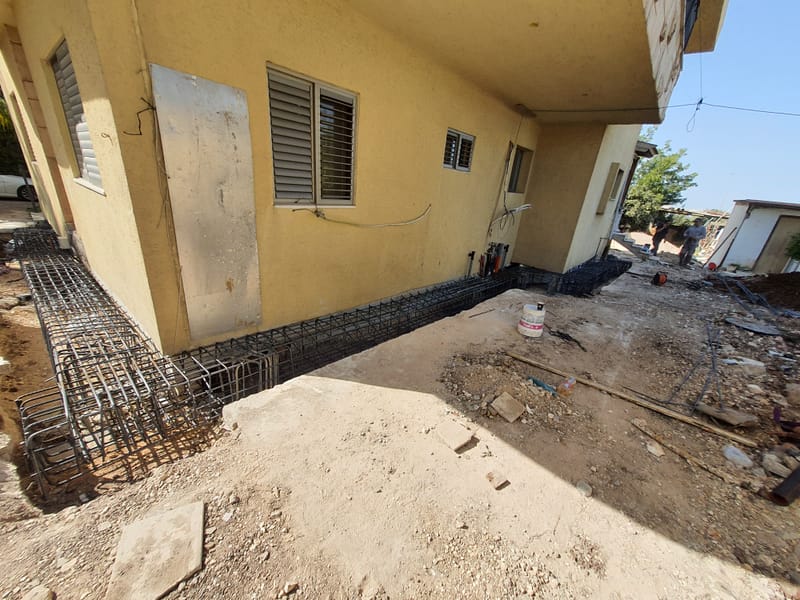 חיזוק יסודות וייצוב מבנה