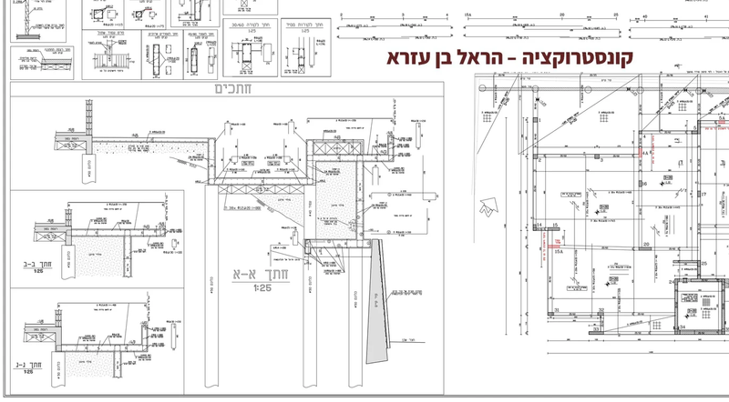 קירות תמך על גבי מדרון 