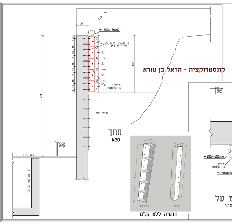 חיזוק קירות תומכים