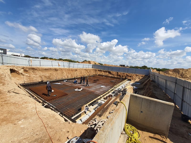 קונסטרוקציה מבנה מגורים - בקיסריה