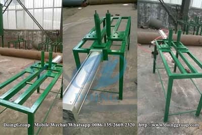 Tire packing doubling machine will delivery to Japan