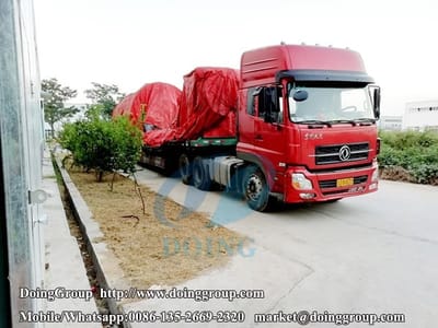 Two sets 12T/D continuous waste tyre pyrolysis plants delivery to Inner Mongolia