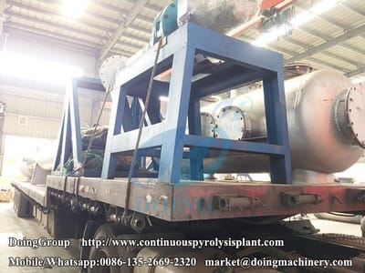 Continuous plastic pyrolysis plant Shipped to Thailand