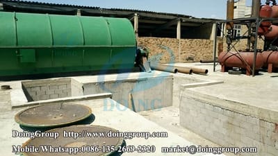 What is tyre recycling pyrolysis plant?
