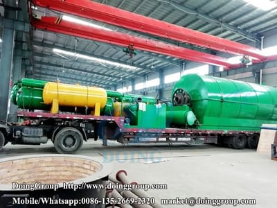 What are the advantages of the latest waste plastic and tyre pyrolysis plant ?