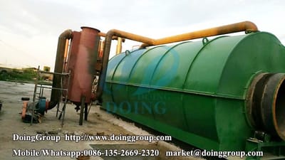 What can we get from vertical pyrolysis plant for sale?