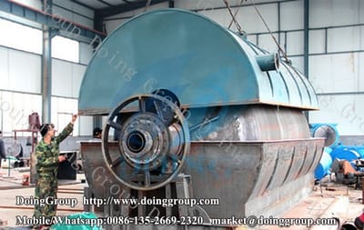 Waste plastic pyrolysis plant design