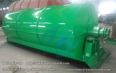 Customer in Bangladesh successfully running waste pyrolysis plant with a high oil yield