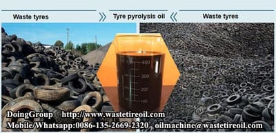 What about waste tyre pyrolysis output?