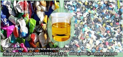 how to turn plastic waste into crude oil?
