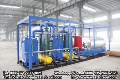 Why do people choose small scale pyrolysis equipment recycling waste tyre to oil?