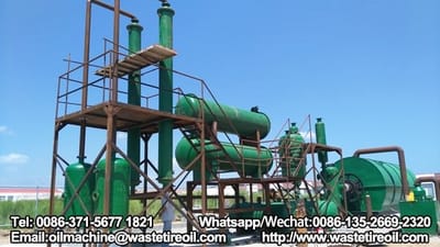 How to start a tyre recycling to oil business ?