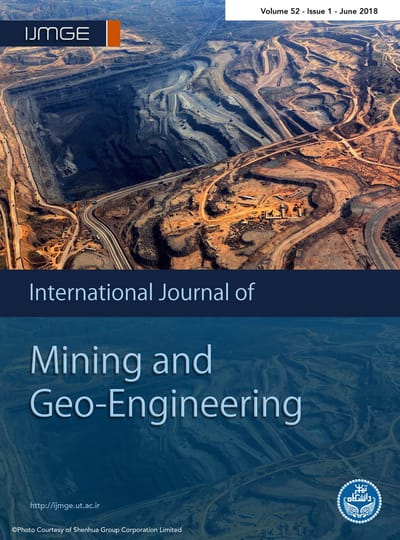International Journal of Mining and Geo-Engineering