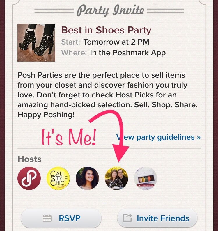 Hosting a Poshmark Party!