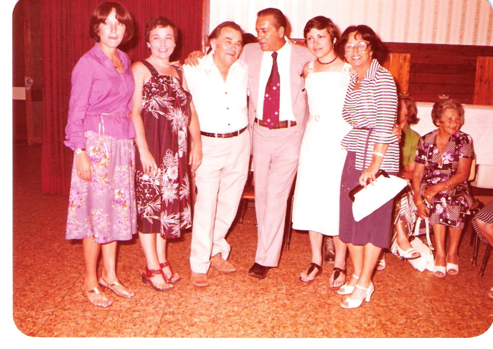בחתונה של גילה ורפי שוורץ 1977