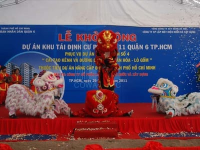 Kế hoạch để tiến tới một buổi lễ khởi công