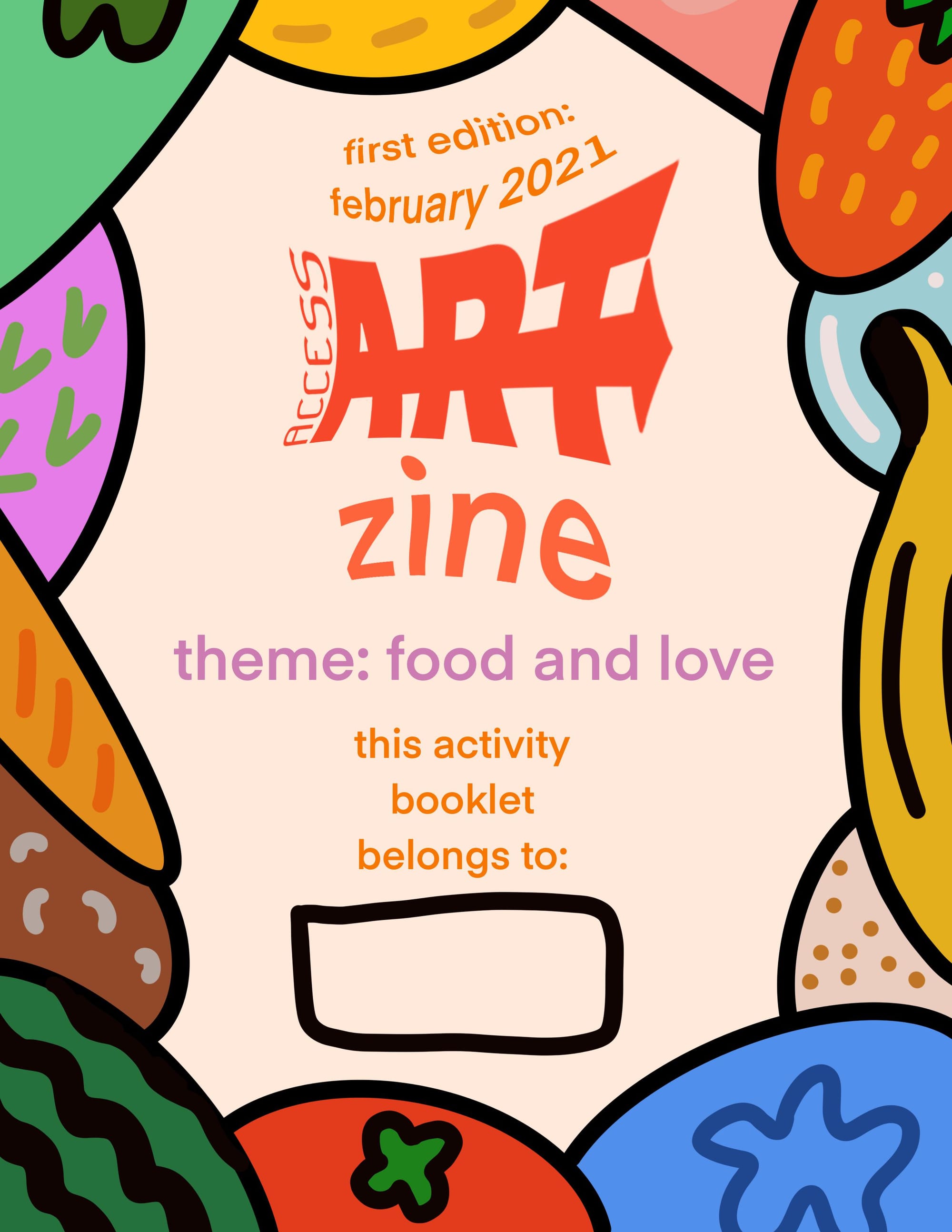 Food and Love Zine