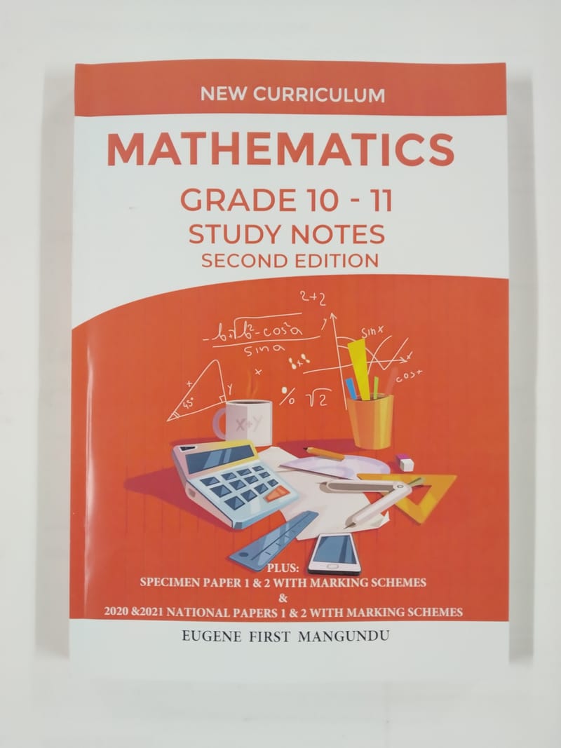 Grade 10 & 11 Mathematics Book