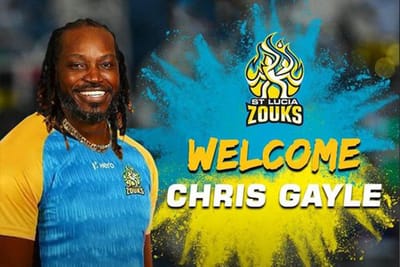 Chris Gayle joins Caribbean Premier League side St. Lucia Zouks