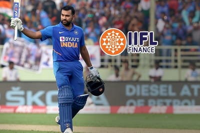 IIFL finance signs Rohit Sharma as its brand ambassador