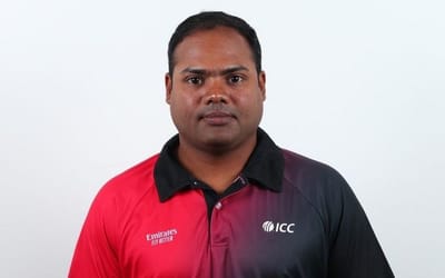 Nitin Menon joins Elite Panel of Umpires