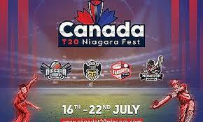 Canada T20 Niagara Fest returns on 16th July 2020