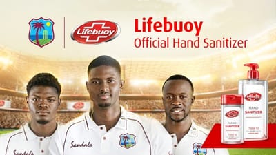 Lifebuoy becomes the official hand sanitizer of West Indies tour of England