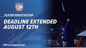 USA Minor League Cricket Draft Scheduled