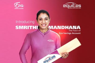 Smriti Mandhana appointed as brand ambassador for Equitas Small Finance Bank