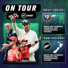 England’s tours of New Zealand and West Indies to air on BT Sport