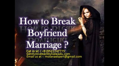 How to break boyfriend marriage image