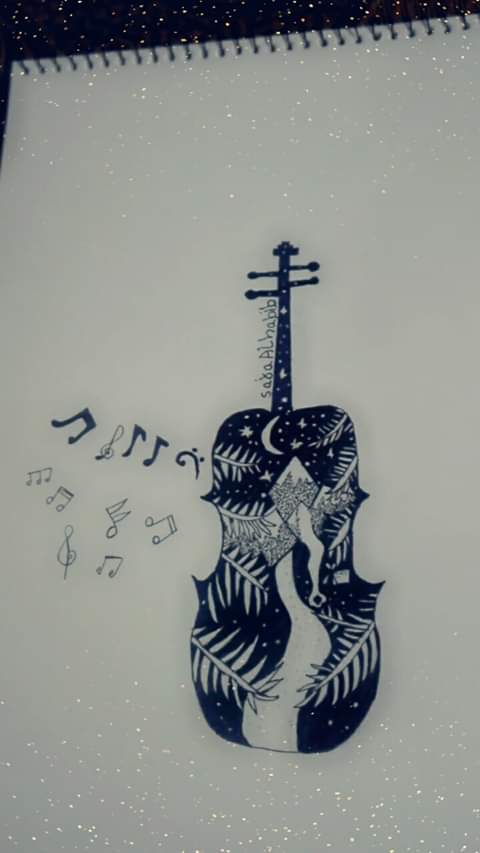 الرسامة سجى الحبيب