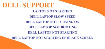 Dell Support Number For Laptop Not Starting