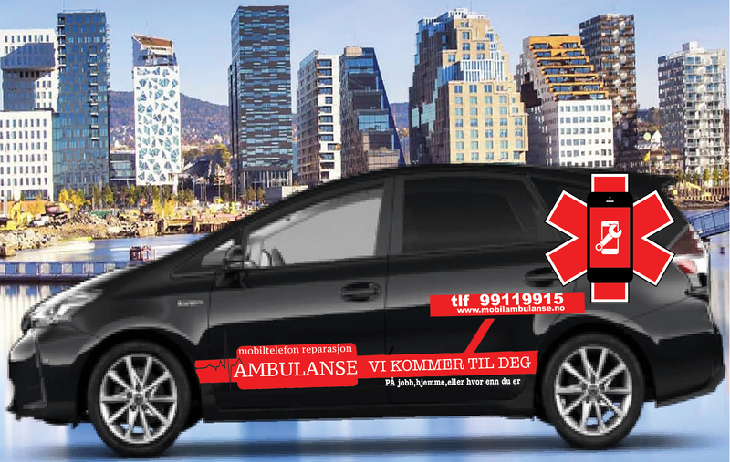 Mobilambulansen kjører til deg, hvor enn du er!